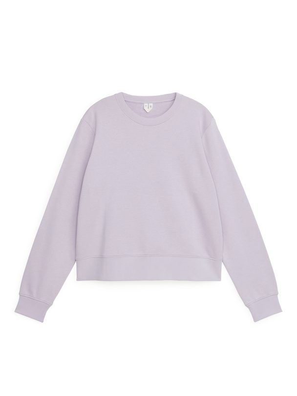 ARKET Crew Neck Sweatshirt Lilac