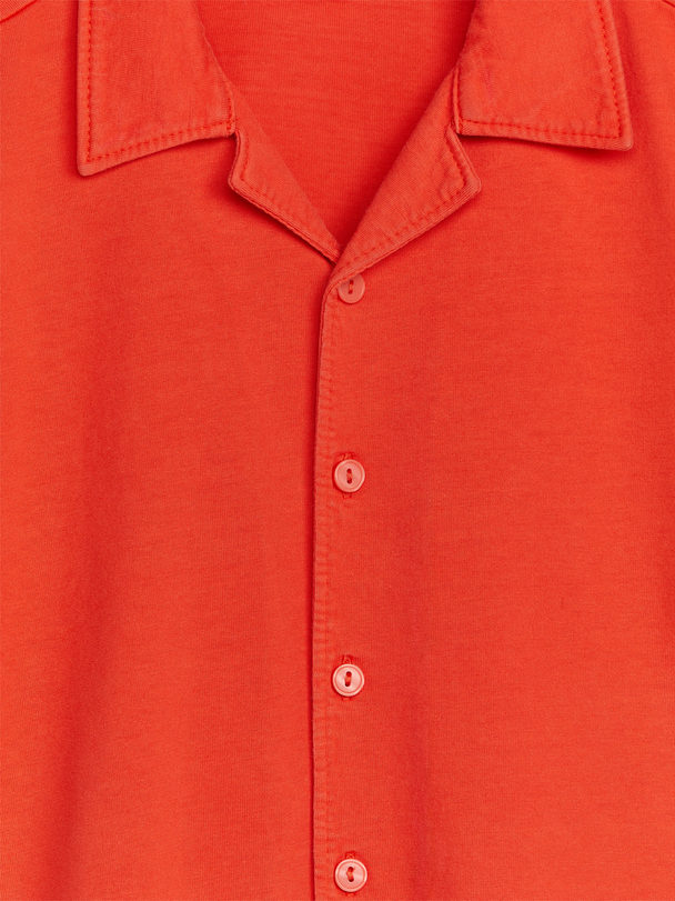 ARKET Resort Shirt Bright Red