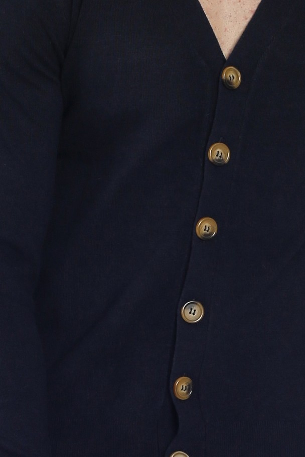 William de Faye Classic Fancy Buttoned Cardigan