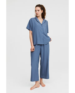 Modal-blend Pyjamas Pigeon Blue