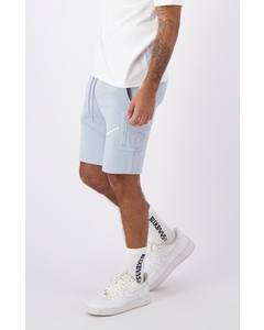 STRIPE SWEATSHORTS Blau