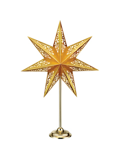 Vallby Bordsstjärna 66cm Guld
