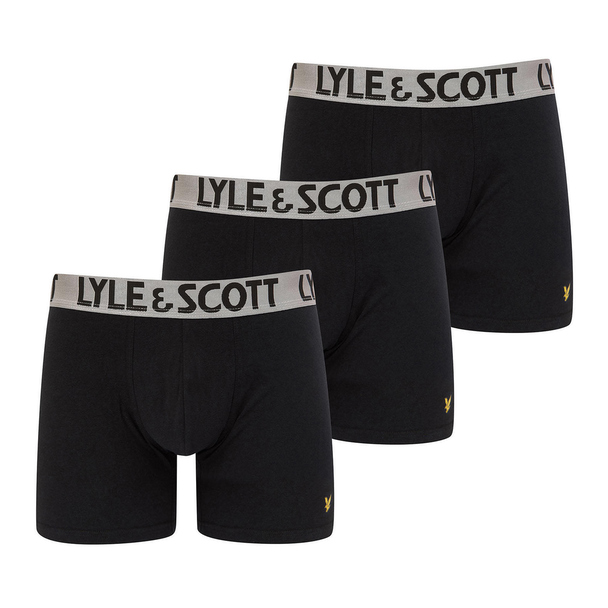 Lyle & Scott Lyle & Scott Christopher 3-pack Boxers Svart