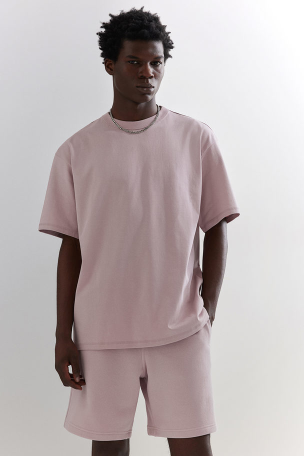 H&M Regular Fit Sweatshorts Pink