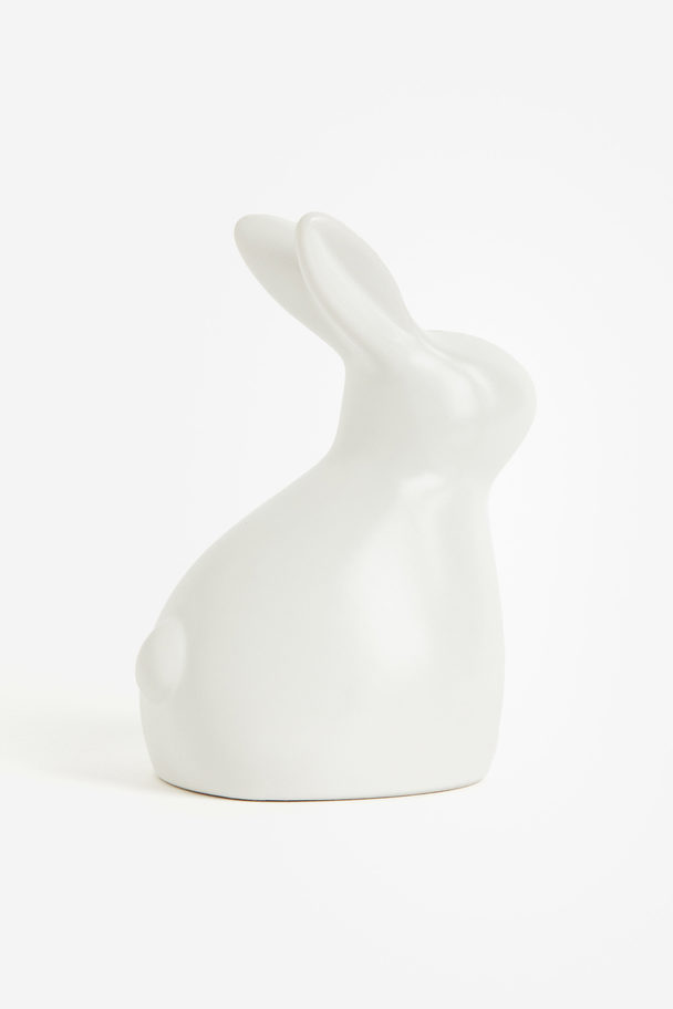 H&M HOME Stoneware Easter Bunny White