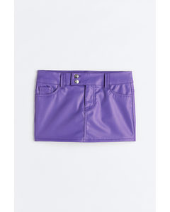 Mini Skirt Purple
