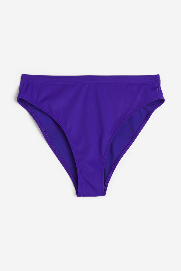 H&M Sports Bikini Bottoms Dark Purple