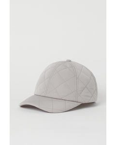 Quilted Cap Light Grey