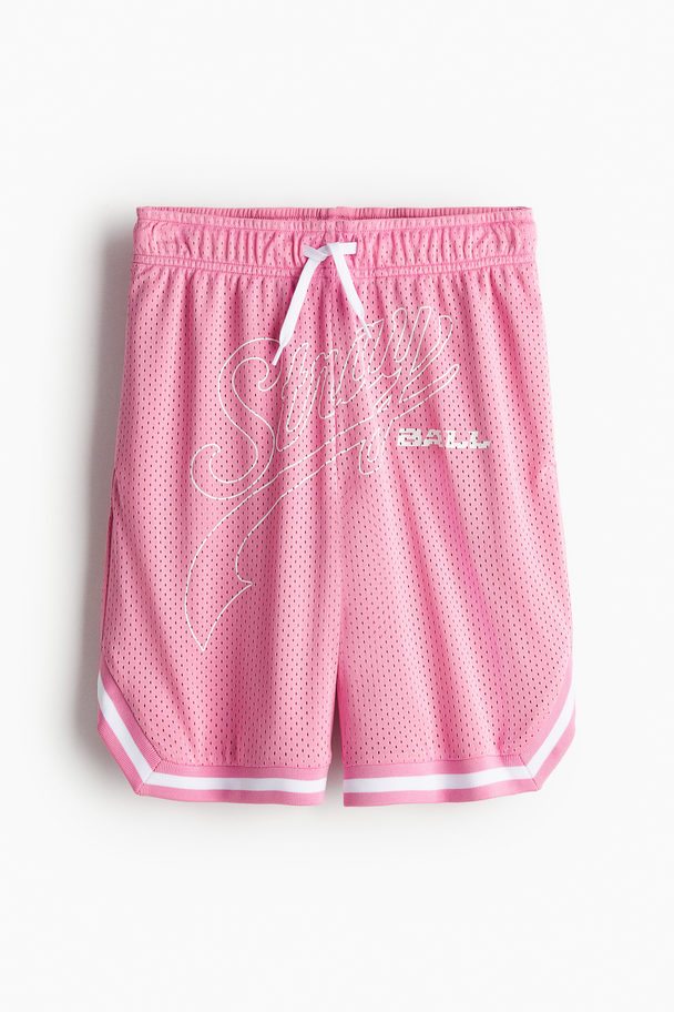 H&M DryMove™ Basketballshorts Rosa/Stray Ball