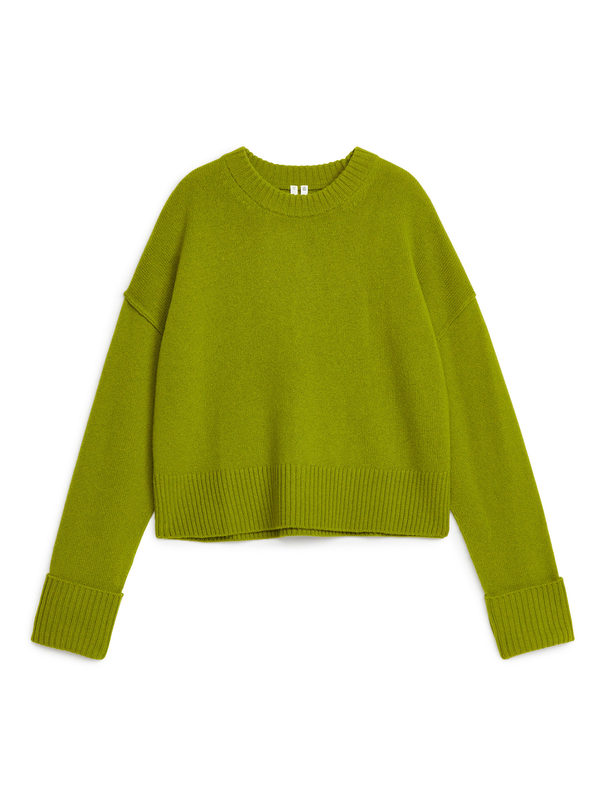 ARKET Wool Jumper Green