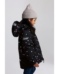 Room-to-grow Padded Jacket Black/spotted