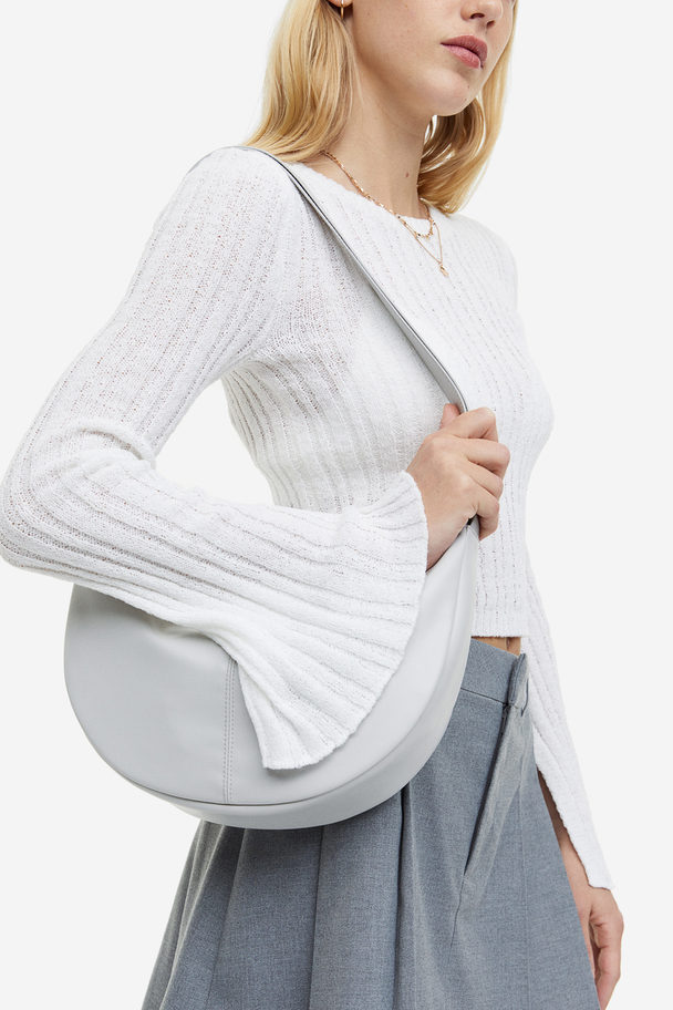 H&M Rib-knit Jumper White