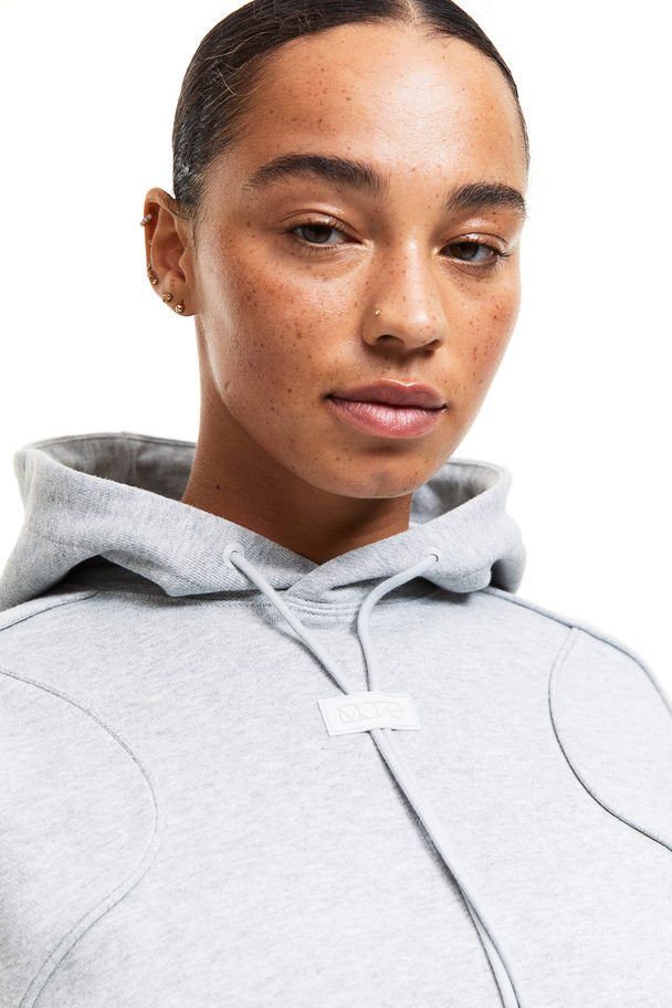 H&M Sportsweater Met Capuchon Van Drymove™ Lichtgrijs Gemêleerd
