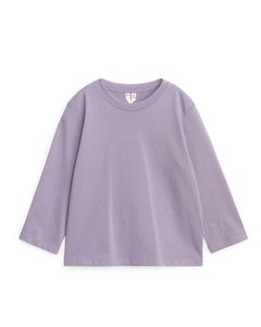 Long-sleeve T-shirt Lilac