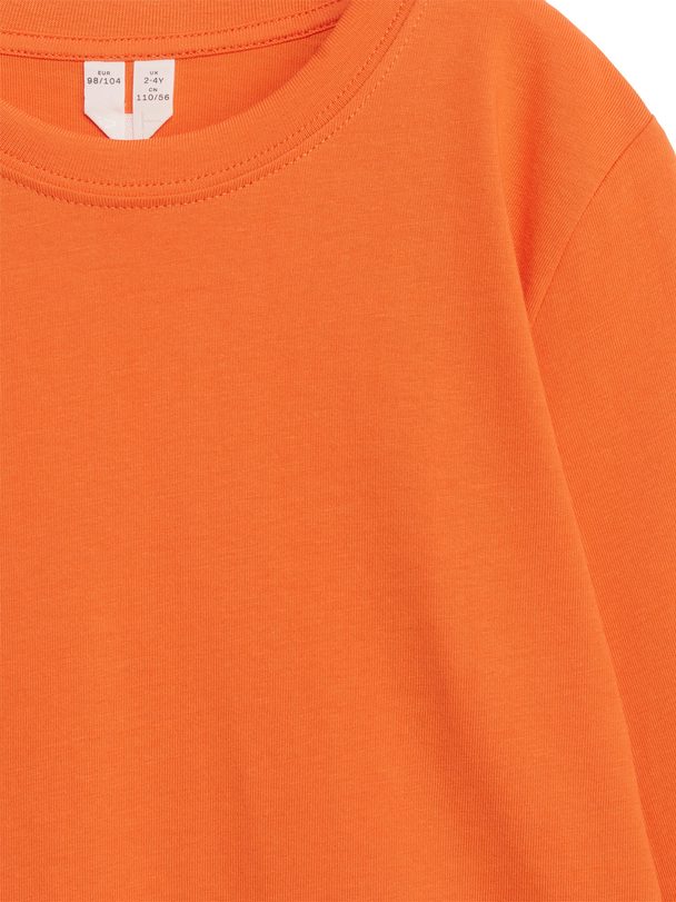Arket Long-sleeve T-shirt Orange