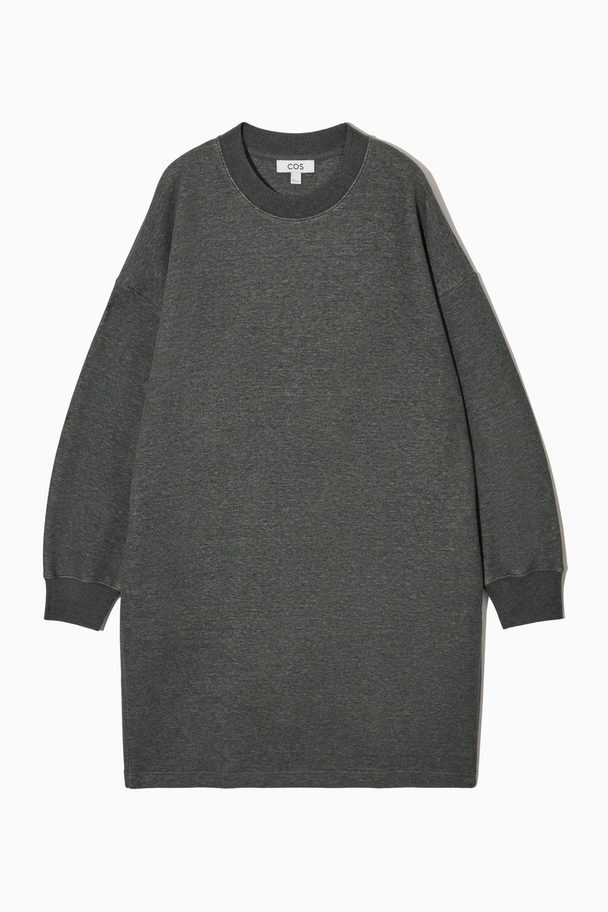 COS Sweatshirt Dress Dark Grey