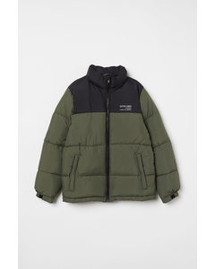 Puffer Jacket Khakigrün