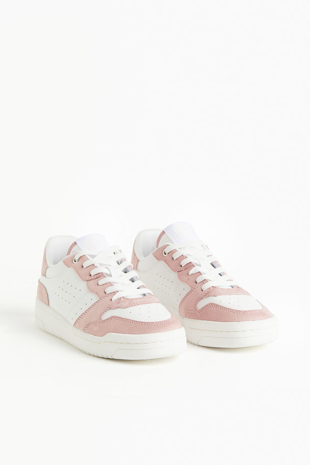 H&M Sneakers Hvid/lys Rosa