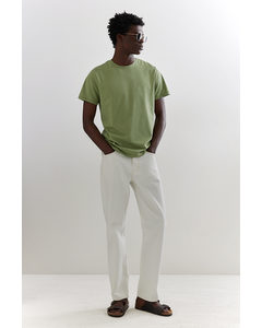 Coolmax®-t-shirt - Slim Fit Groen