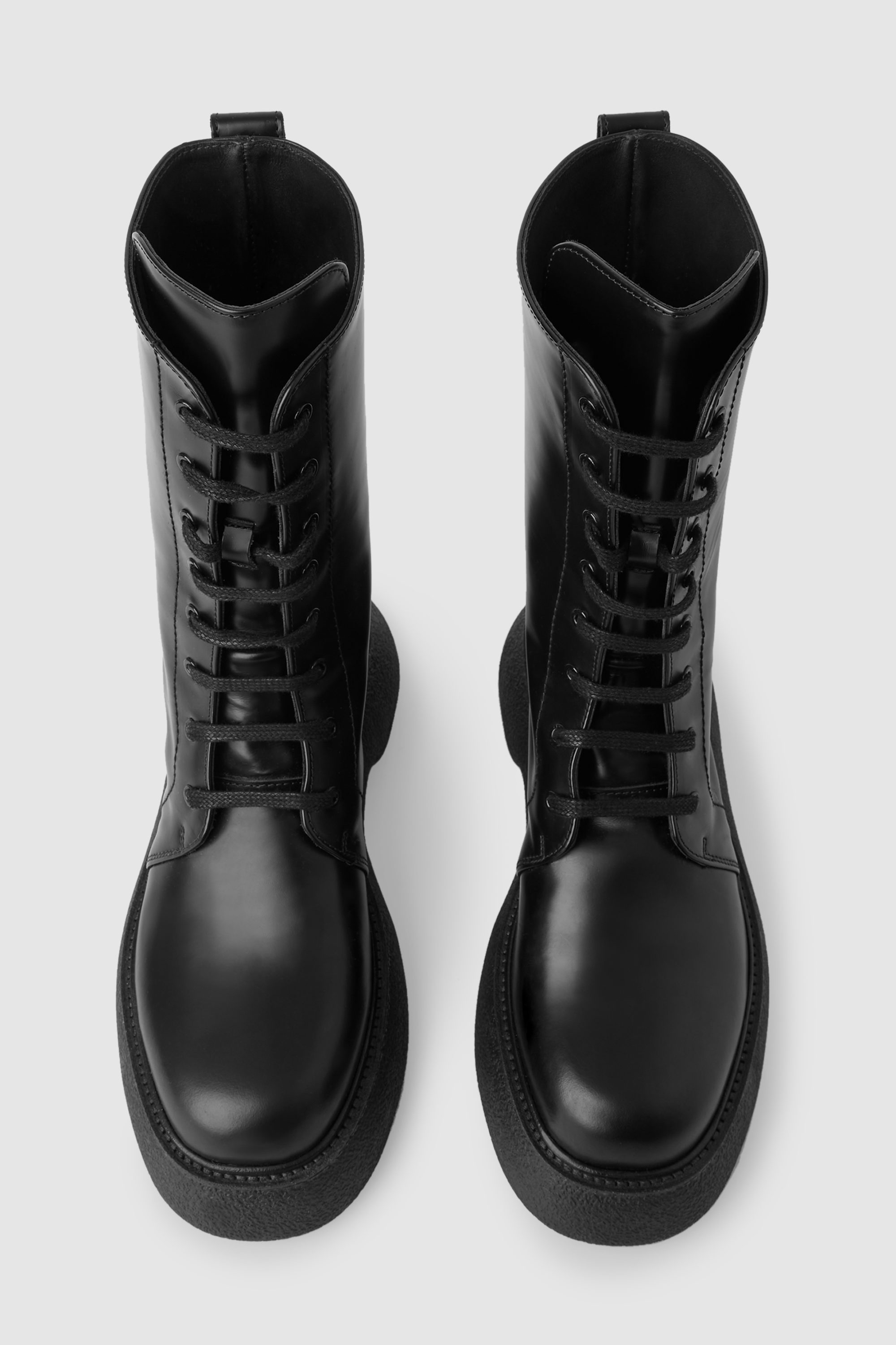 cos lace up boots