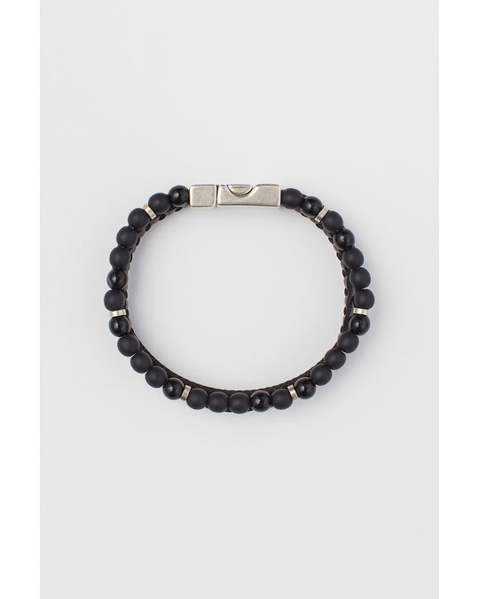 H&M Multi-strand Bracelet Black