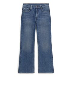 SLIM-Jeans mit ausgestellten Beinen Blau