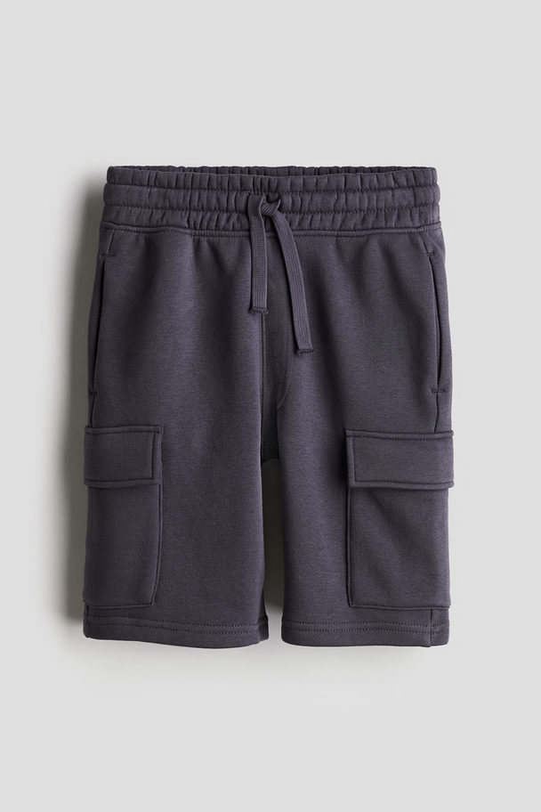 H&M Cargo Shorts Dark Grey