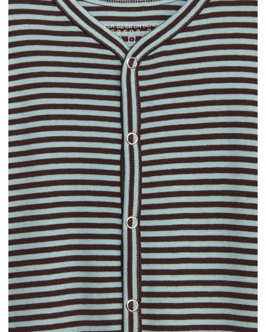 Arket All-in-one Pyjama Mint/brown