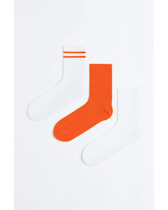 Drymove™ Sports Socks Orange/white