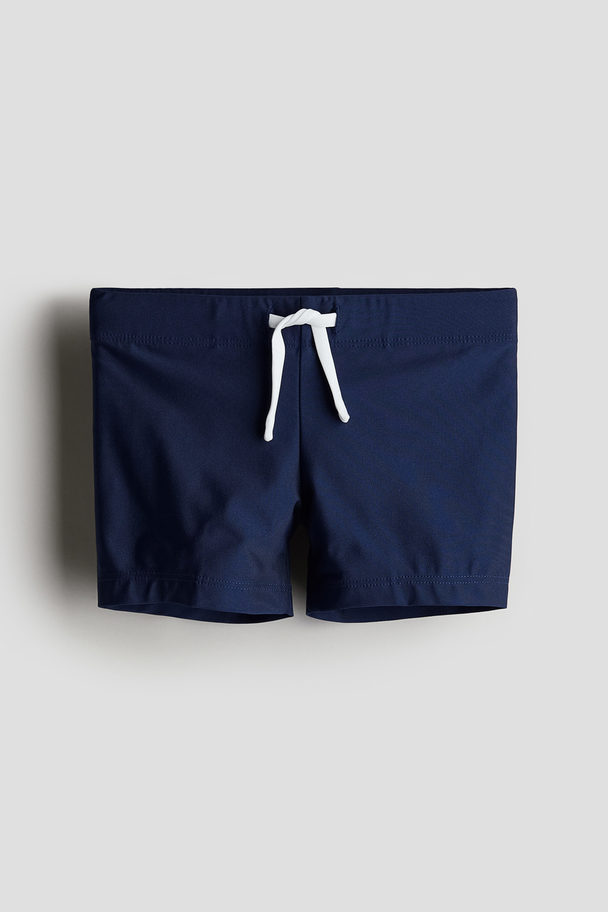 H&M Badehose Marineblau