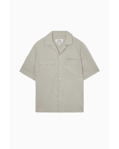 Short-sleeved Utility Shirt Stone