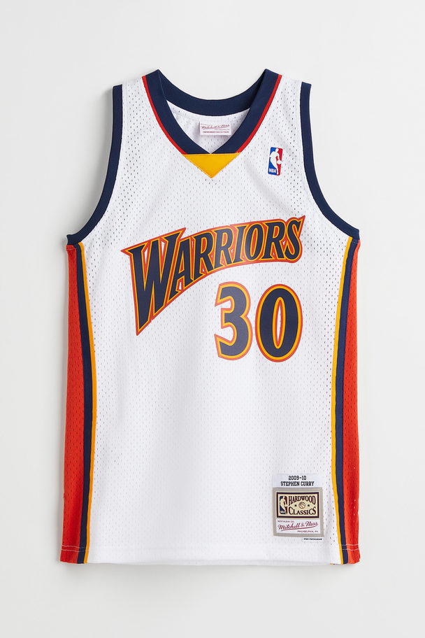 Mitchell & Ness Swingman Jersey - Steph Curry 09 - G.s Warriors White - Golden State Warriors