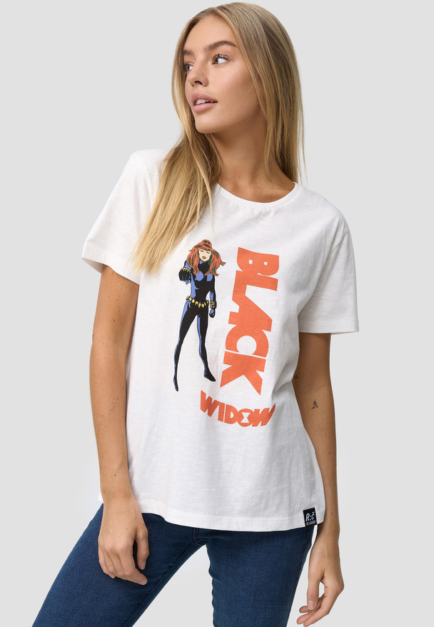 Re:Covered Black Widow Graphic Print T-Shirt