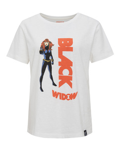 Black Widow Graphic Print T-Shirt