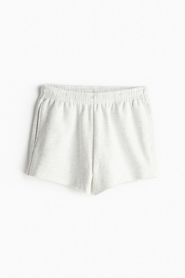 H&M Sweatshorts Hellgraumeliert