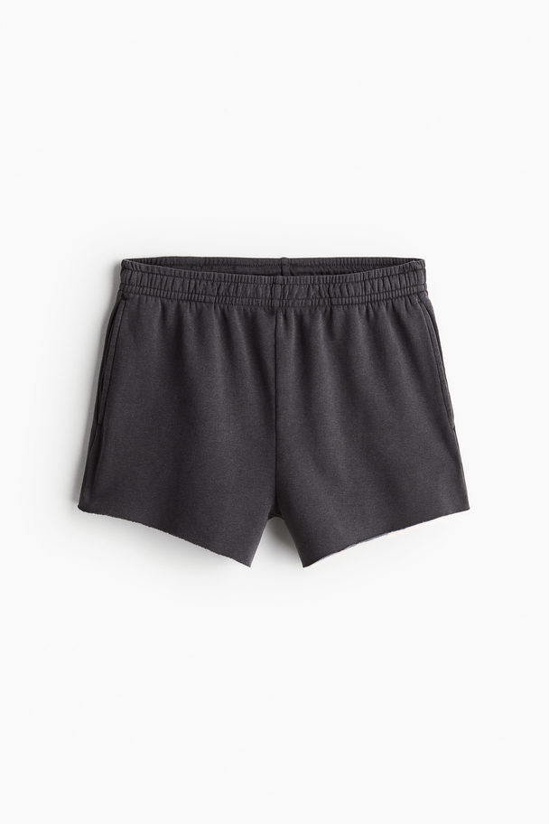 H&M Sweatshorts Dunkelgrau