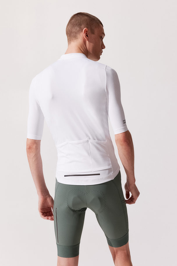 H&M DryMove™ Radlershirt Weiß