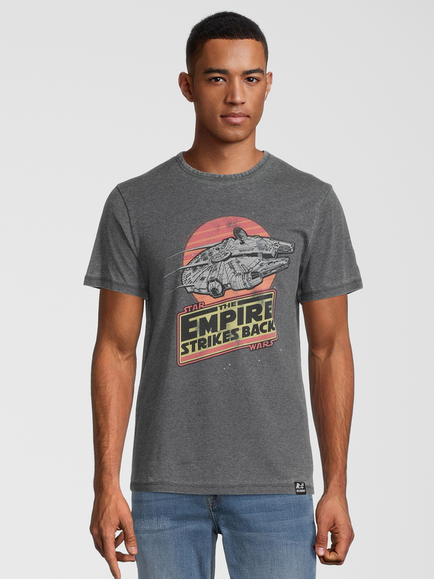 Re:Covered Star Wars Empire Strikes Back Millenium Falcon T-Shirt