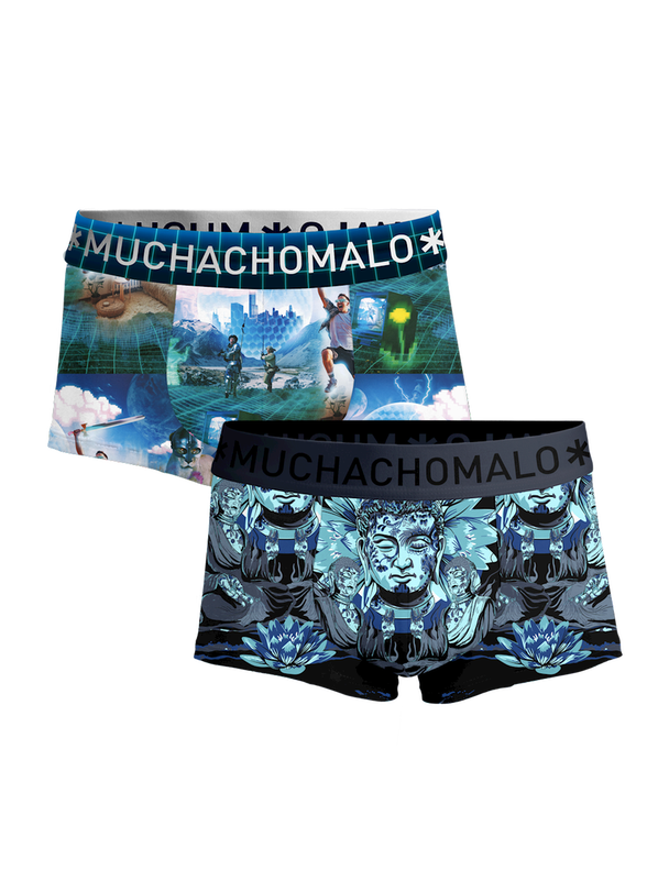 Muchachomalo Muchachomalo Men's Boxer Shorts - 2 Pack - Men's Underpants