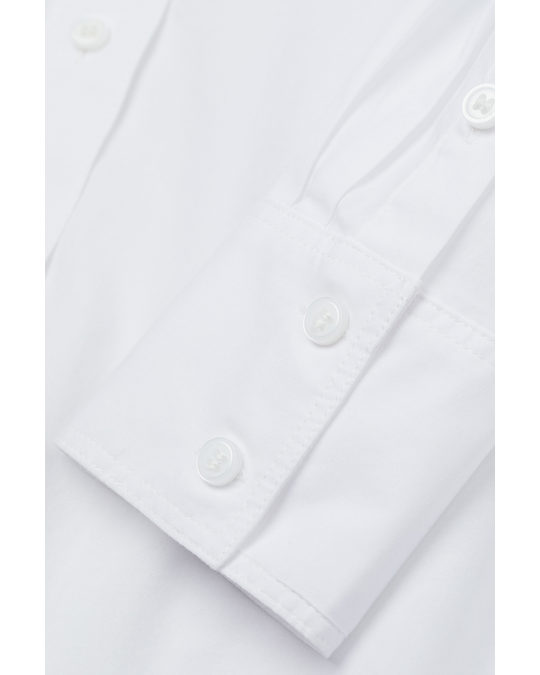 H&M Mama Cotton Shirt White