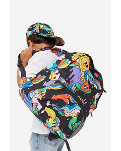 Backpack Black/patterned