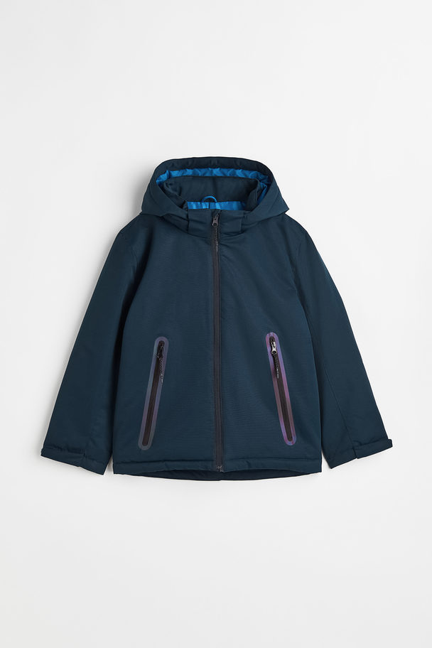 H&M Wasserabweisende Jacke Marineblau