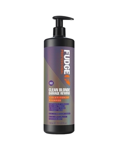 Fudge Clean Blonde Damage Rewind Violet-toning Shampoo 1000ml