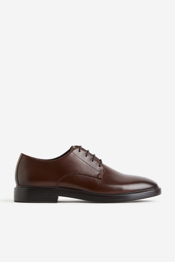 H&M Derbyschuhe Braun