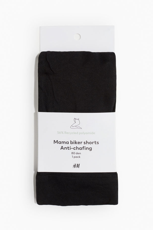 H&M Mama Bikershorts Anti-chafing Svart