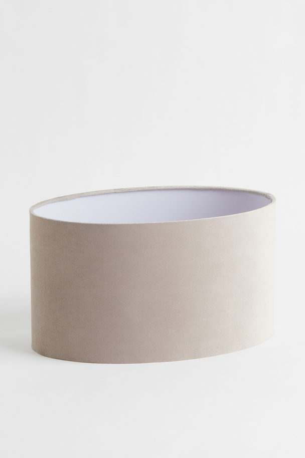 H&M HOME Ovale Lampenkap Taupe