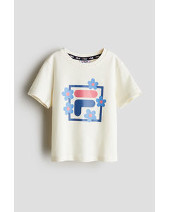 Lamstedt Graphic Tee Antique White
