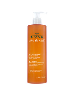 Nuxe Reve De Miel Face & Body Ultra-rich Cleansing Gel 400ml