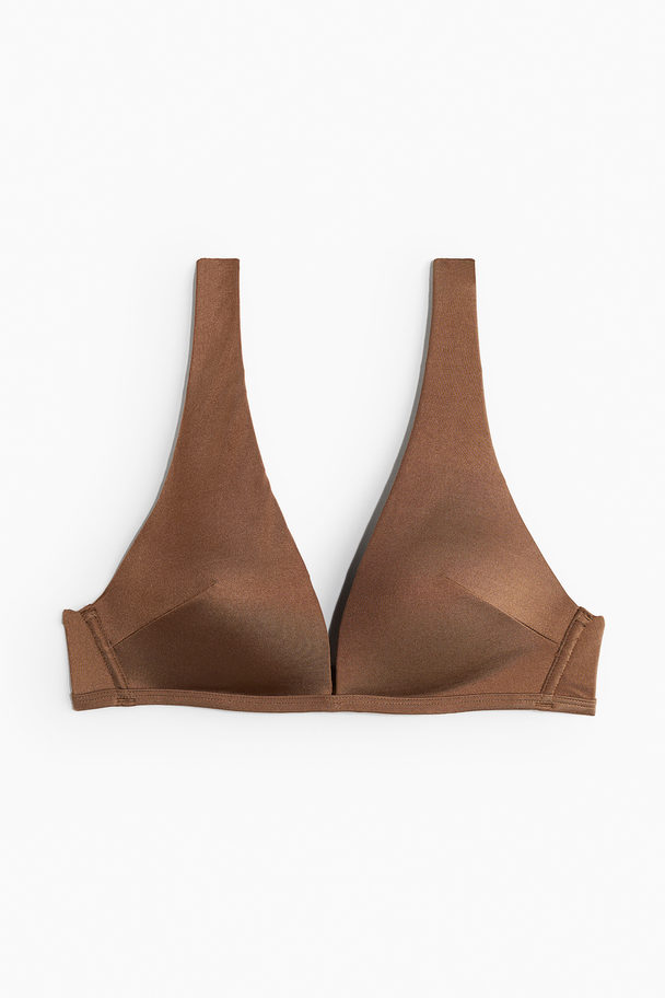 H&M Bikinitopp Med Push-up Brun