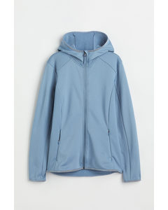 Hooded Outdoor Jacket Blue